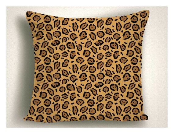 Man Cave African Accent Pillows Unique Cheetah Print Throw Etsy
