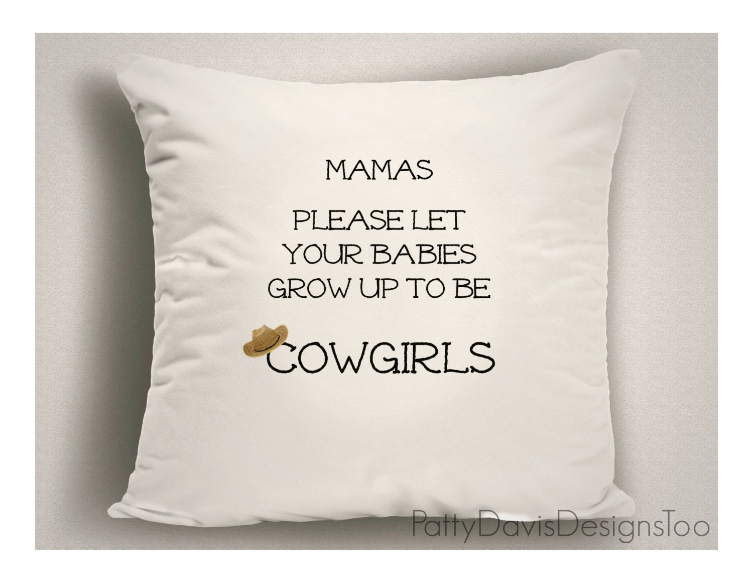 Gifts For Cowgirls Unique Throw Pillows With Sayings Country