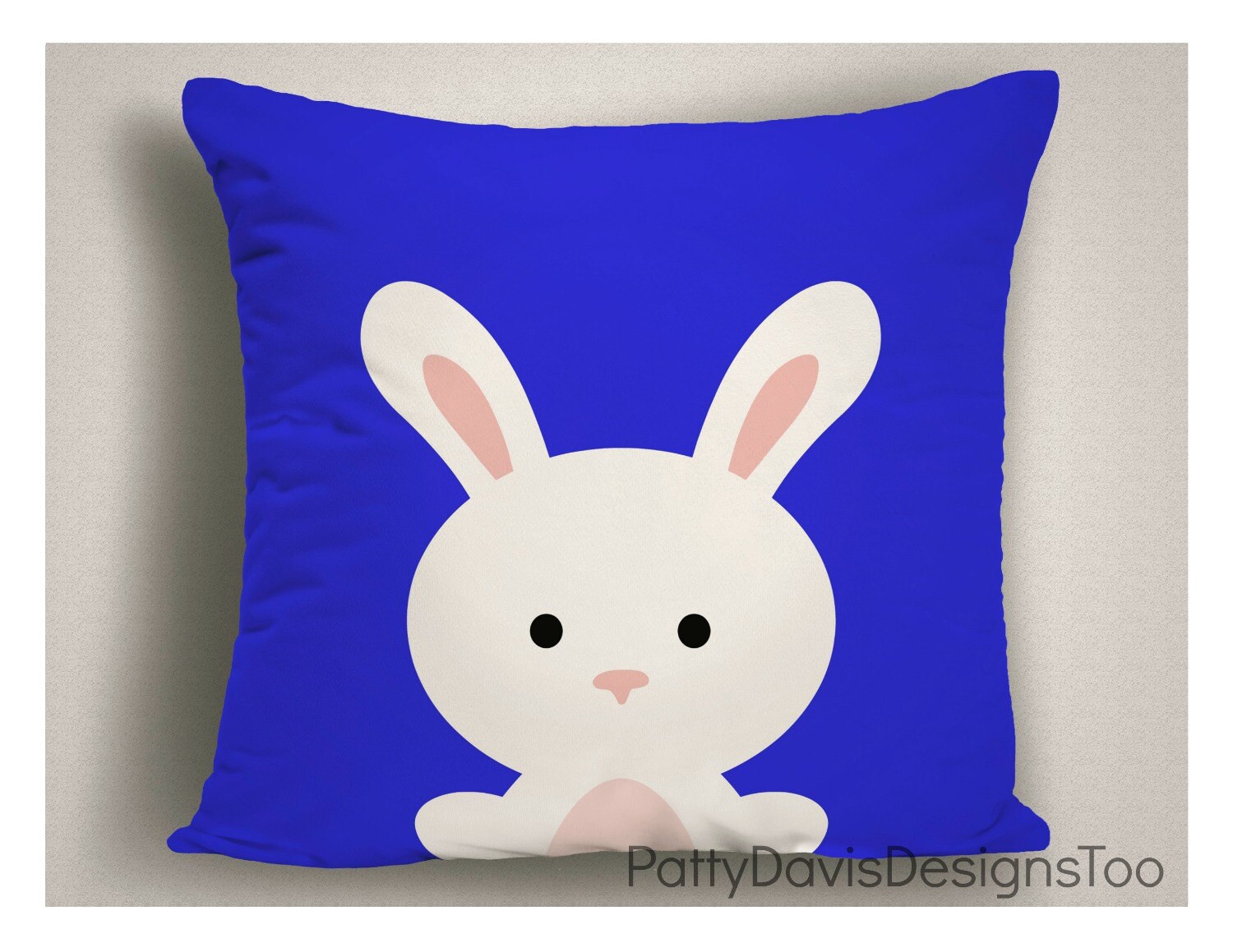Unique Toddler Bedding Blue Nursery Pillows With Bunny Nursery