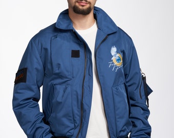 Oversized F-16 Bomber Jacket | MA-1 Pilot Jacket