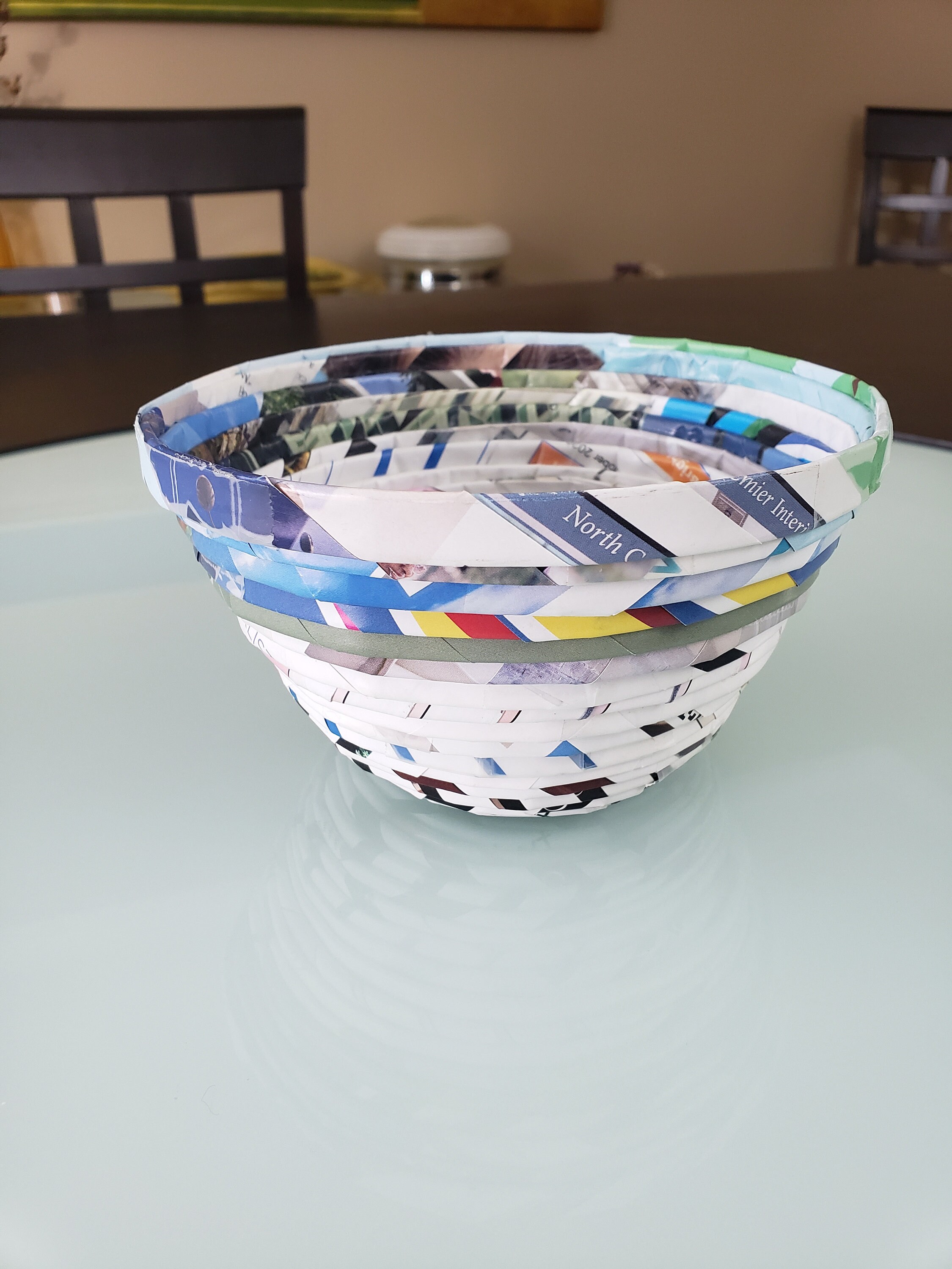 Recycled Paper Bowl Etsy