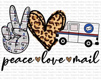 Download Peace Love Mail Etsy