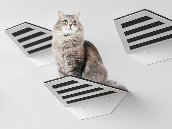 Vassoio Portagioie Con Gatto In Cristallo - Acciaio Inox 10x10cm, Decorazione Per Amanti Dei Gatti - Foto 5