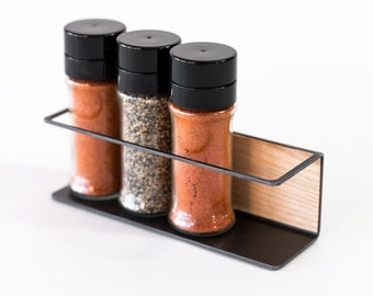 Spice rack metal organizer storage racks for jar- gewürzregal