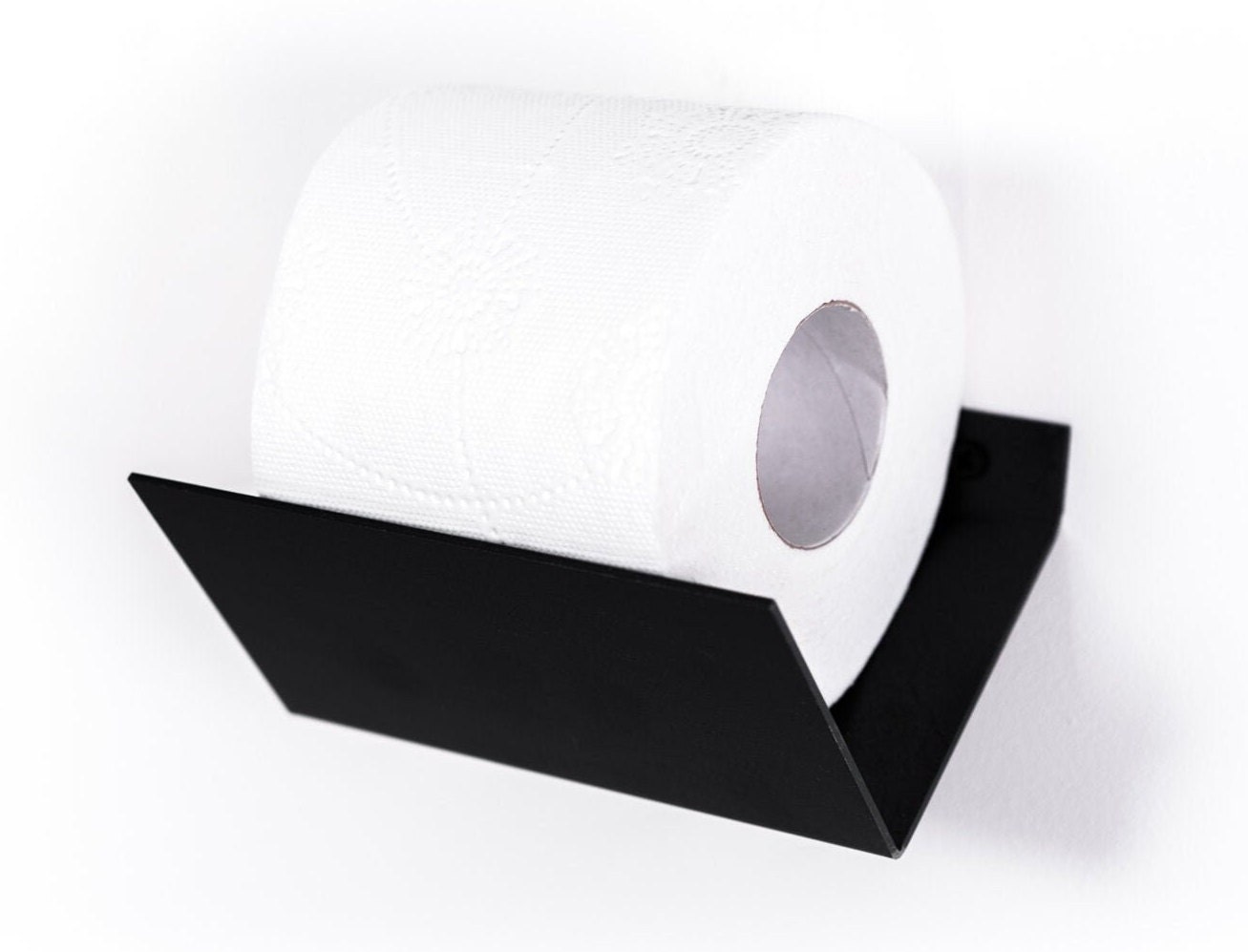 Porte-rouleau de papier toilette Porte-serviettes Étagère murale rotative -  STORA