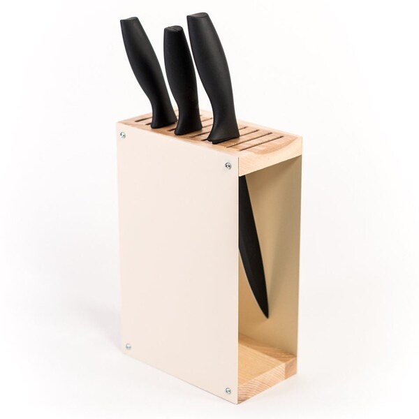 Knife Block Without Knives Etsy
