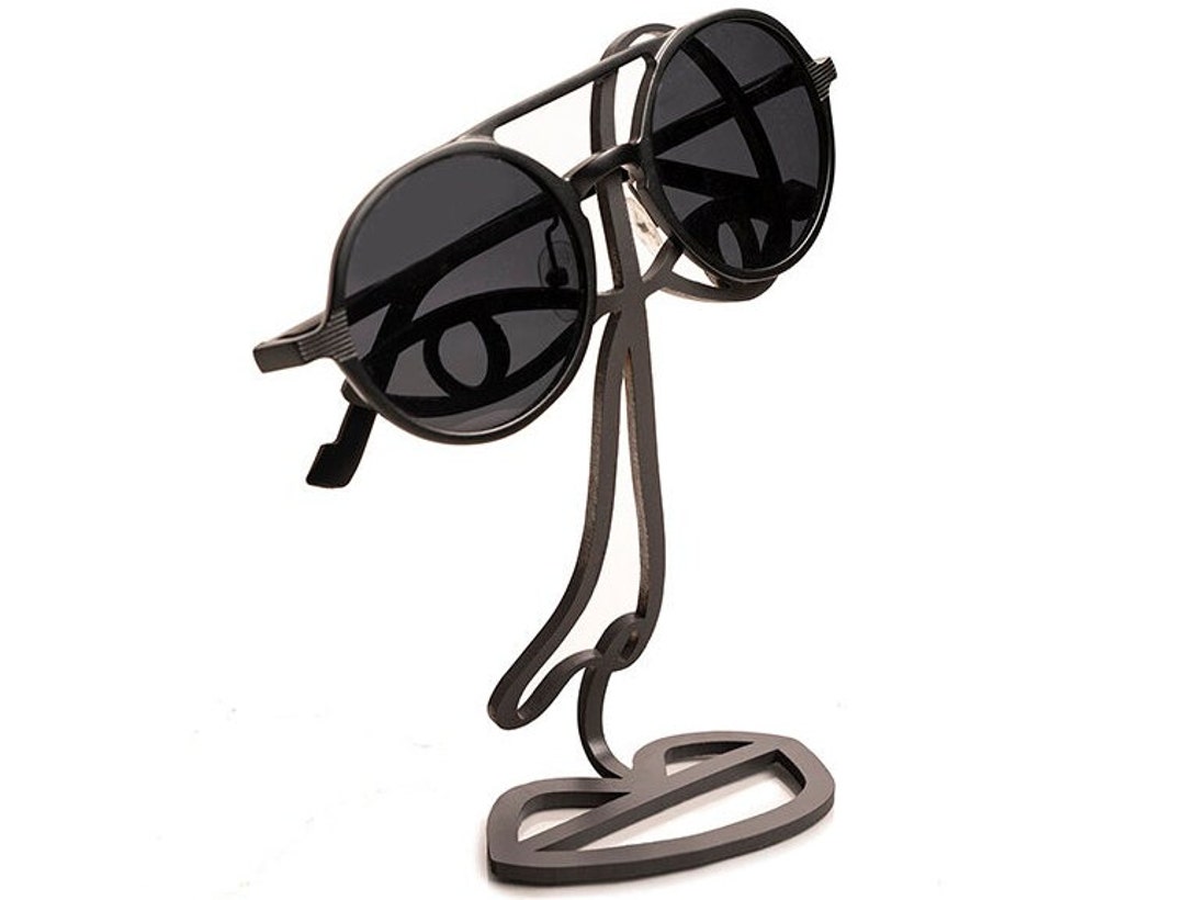 Glasses Holder Stand Eyeglass Metal Unique Sunglasses Organizer Decor