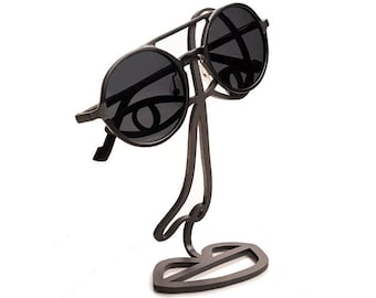 Glasses Holder stand Eyeglass metal unique sunglasses organizer decor gifts display accessories small cool storage