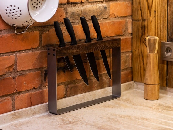 Knife Block Holder for Kitchen Knife Stand Without Knives Rack -   Denmark