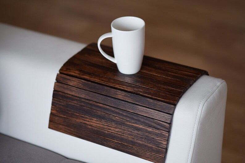 Wood sofa arm tray protectors armrest table sofa table coaster sofa