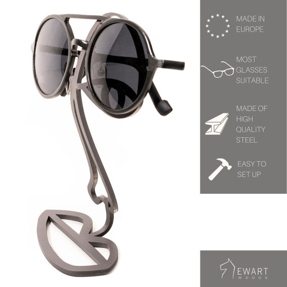 Glasses Holder Stand Eyeglass Metal Unique Sunglasses Organizer
