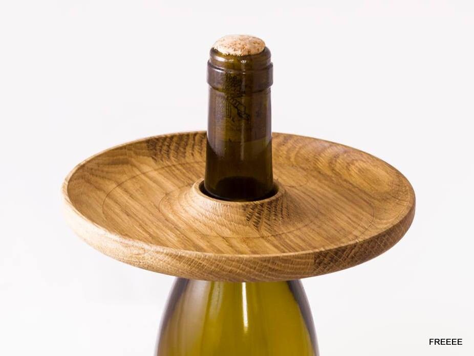 WINE PLATE. Wooden plate for wine Wine snack holder Wine Etsy