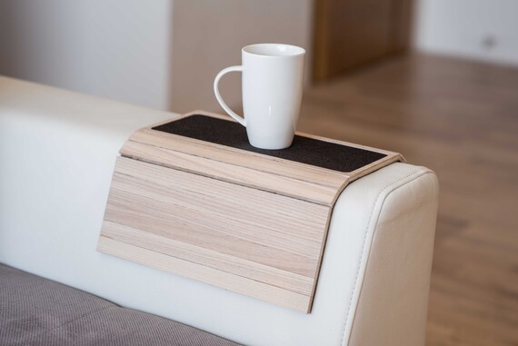 Sofa Arm Table Sofa Table Couch Arm Table Sofa Arm Tray Sofa Etsy