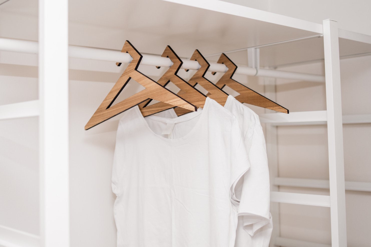 Wood clothes hanger wedding dress holder wooden rack adult Etsy