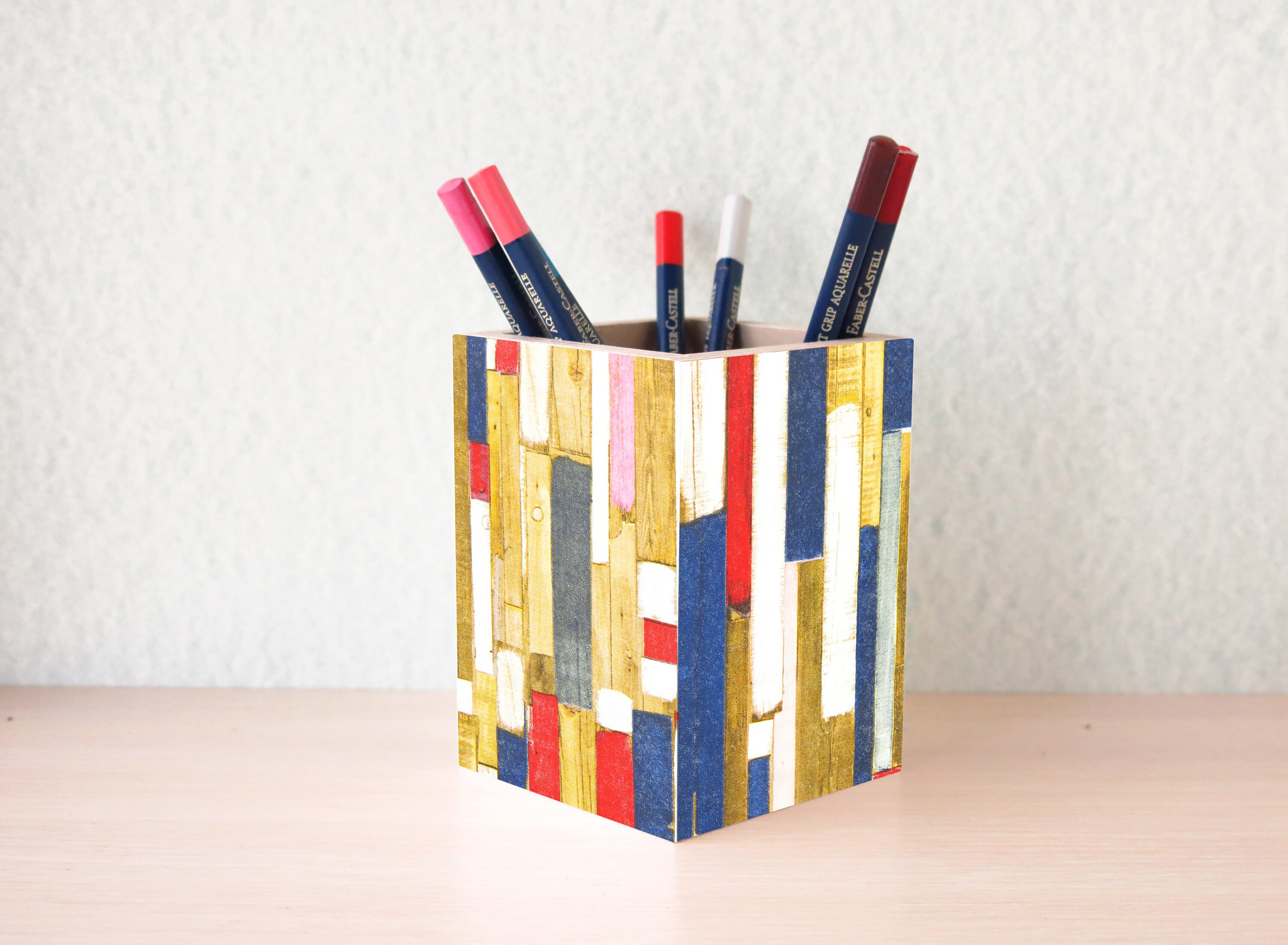 Pen stand Desk accessories Pencil holder Pen holder Etsy