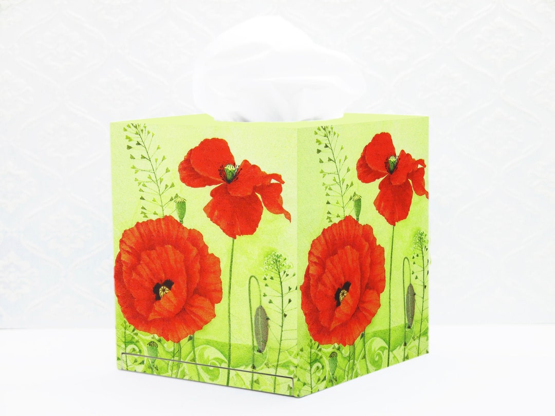 Tissue Box Cover - Fern