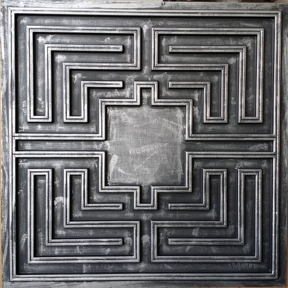 Ceiling Tiles Faux Antique Tin Color Pl25 10tiles Lot Etsy