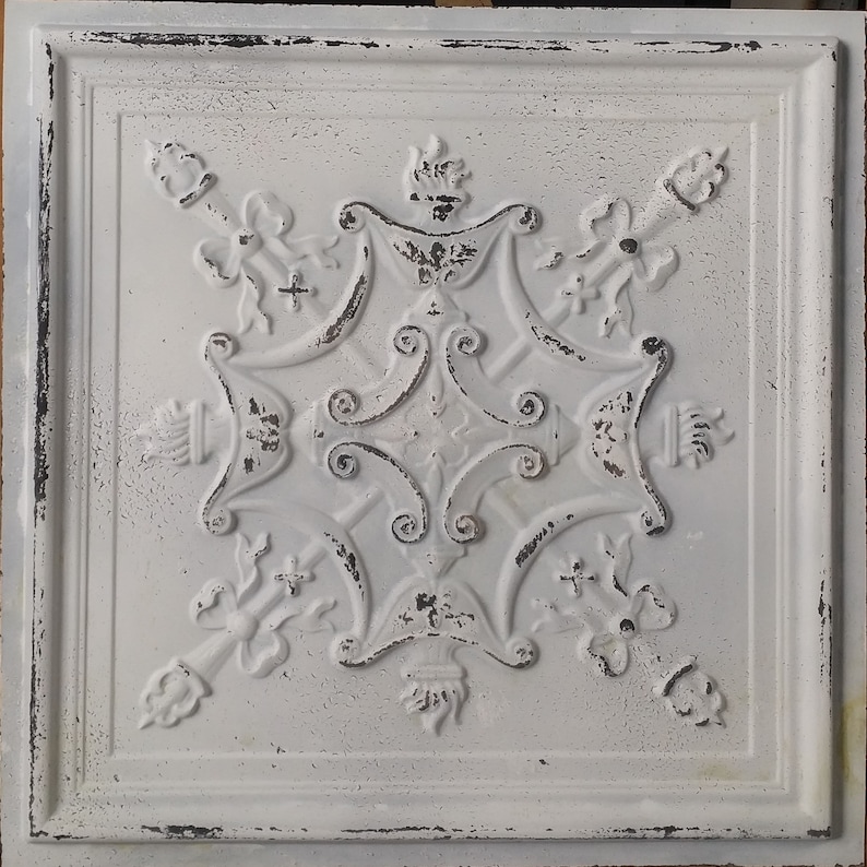 Ceiling tiles vintage vinyl 3D embossed backsplash decor ...