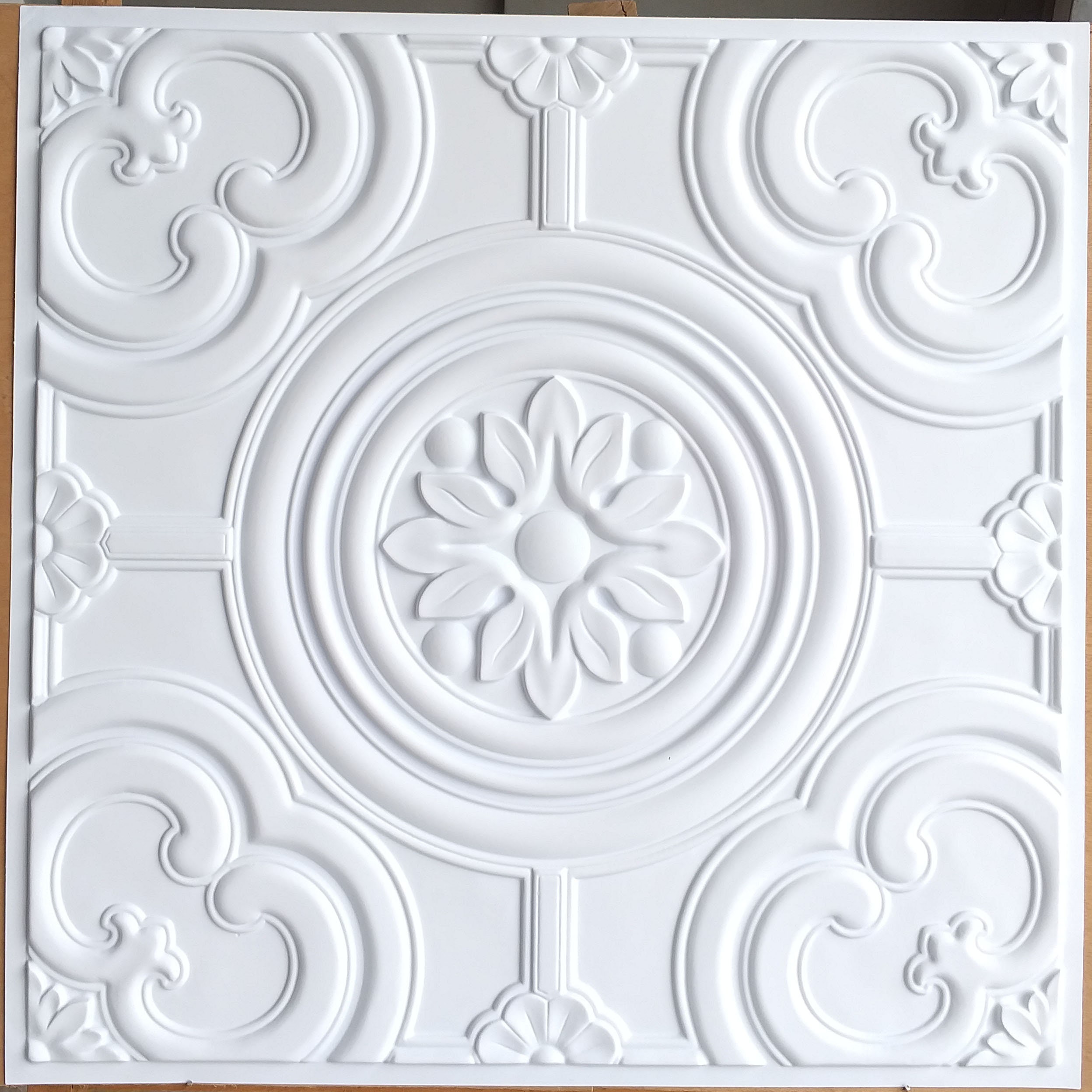Ceiling tile faux painted white matt color PL50 10tiles/lot Etsy