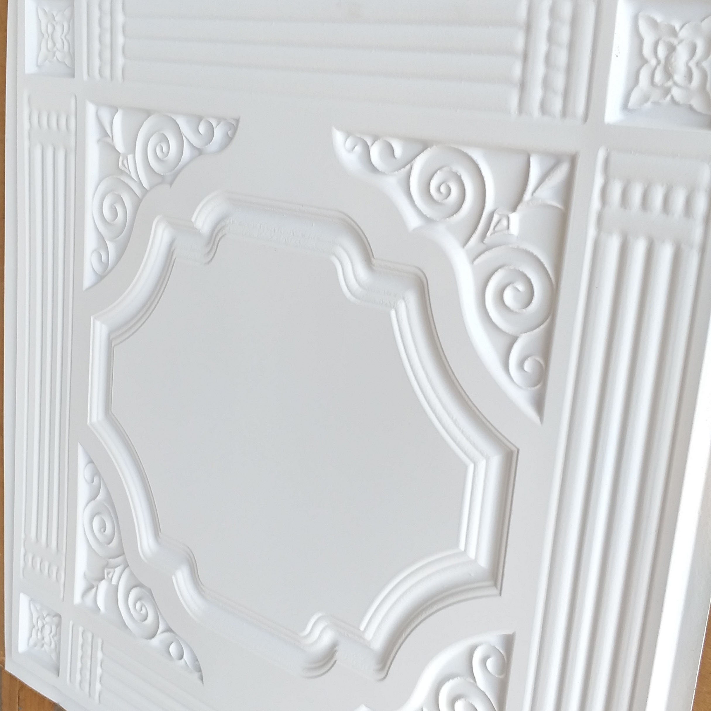 Ceiling Tile Faux Tin White Matt Color PL65 10tiles/lot Etsy