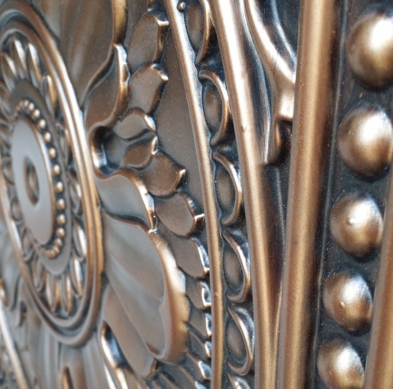 PL17 Faux finished aged 3D embossed ceiling tiles antique Etsy