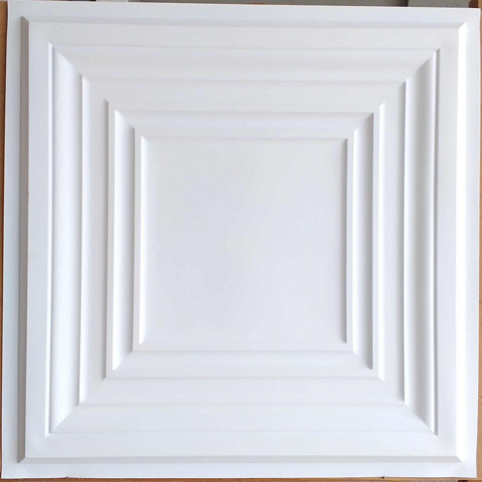 Ceiling tile Faux tin white matt color PL05 10tiles/lot Etsy