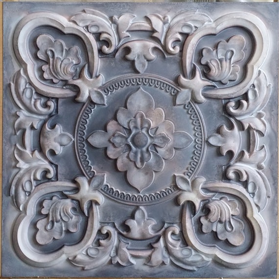 Ceiling Tiles Faux Painted Old Wood Decorative Wall Panel Pl30 10pcs Lot