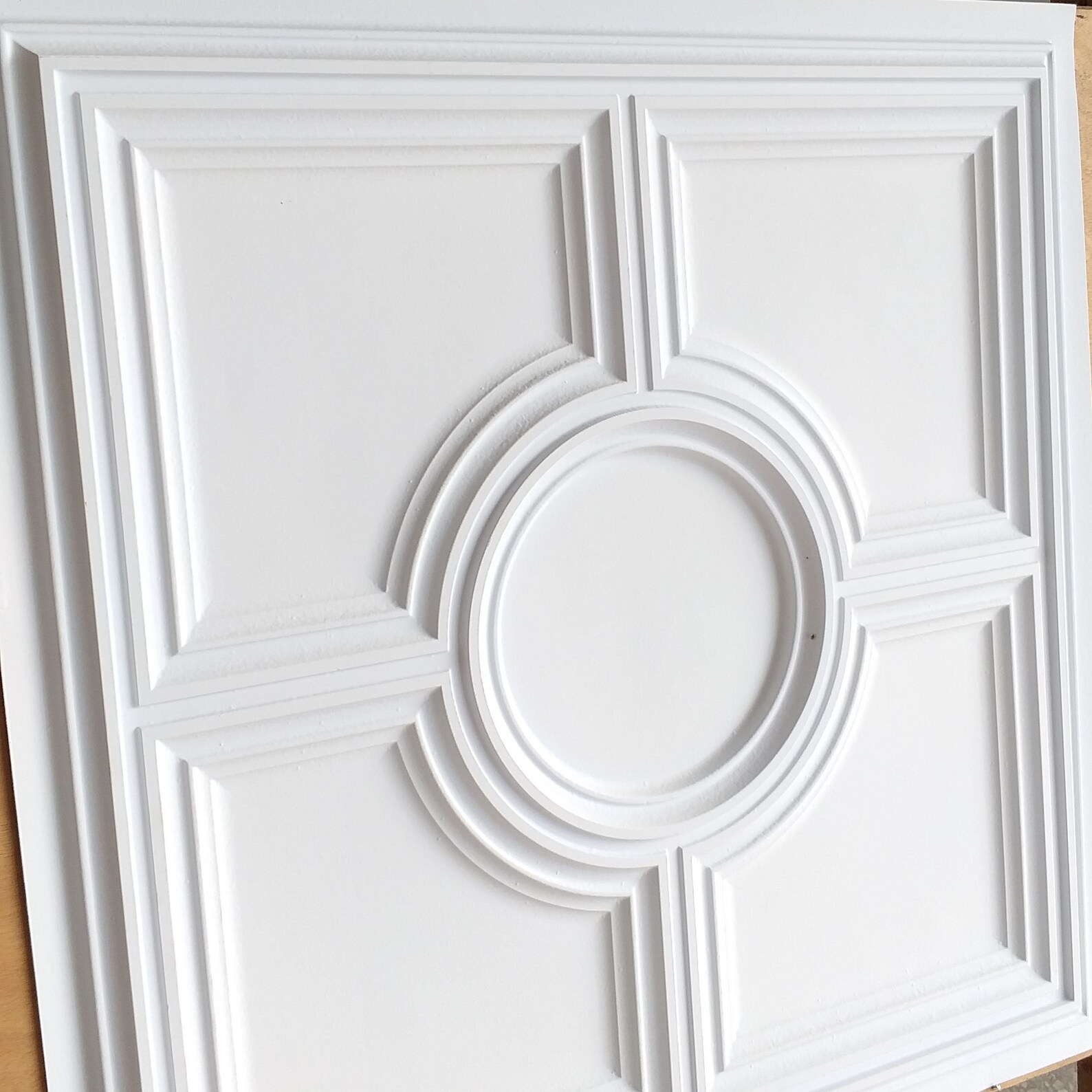 Ceiling Tile Faux Tin White Color PL37 10tiles Lot Etsy UK