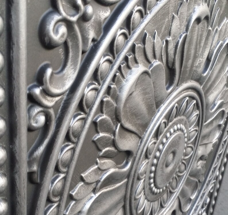 PL17 faux painting ceiling tiles antique tin 3D embossed Etsy