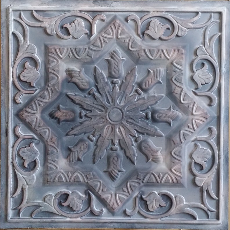 Ceiling Tiles Faux Painted Old Wood Decorative Wall Panel Pl21 10pcs Lot
