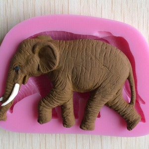 Elephant Silicone Mold. Food Safe Mold. Chocolate Mold. Fondant Mold. Resin. Soap Mold. Mould.Dessert Table. Animal Mold.