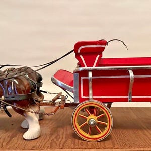 ベスウィック 2 馬車商人用ワゴン ジョン L ブラック オブ ベルヴィル 1900 年代 アンティーク馬車展示