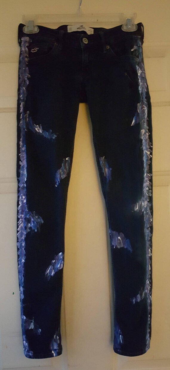 hollister jeans short length