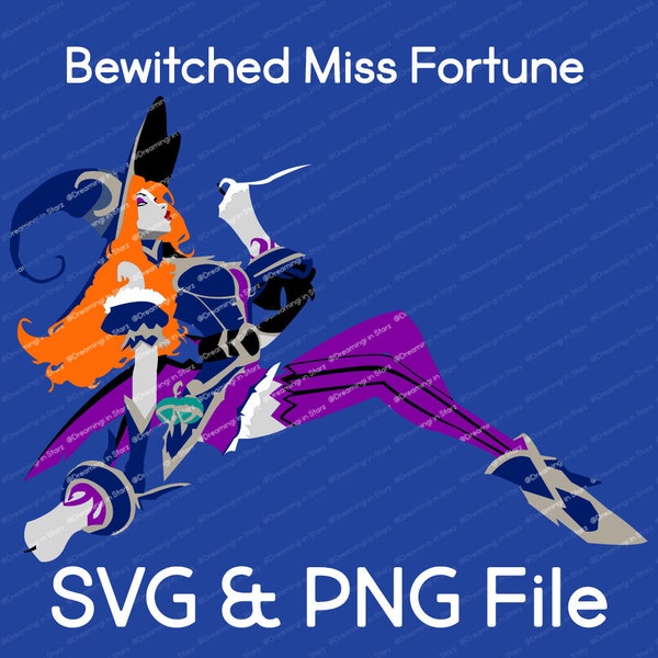 Bewitched Miss Fortune League of Legends Vector SVG & Transparent PNG