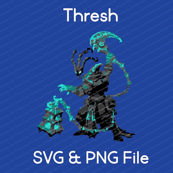 Thresh League of Legends Vector SVG & Transparent PNG