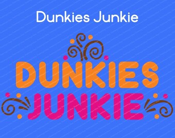 Dunkies Junkie Vector SVG & Transparent PNG File