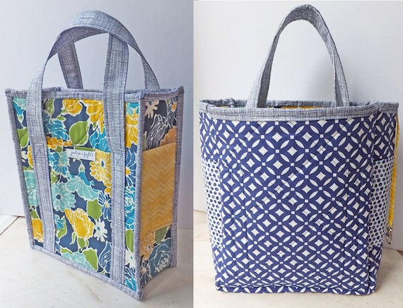 DIY Two-Way Quilt Handbag Free Sewing Pattern + Video | Fabric Art DIY