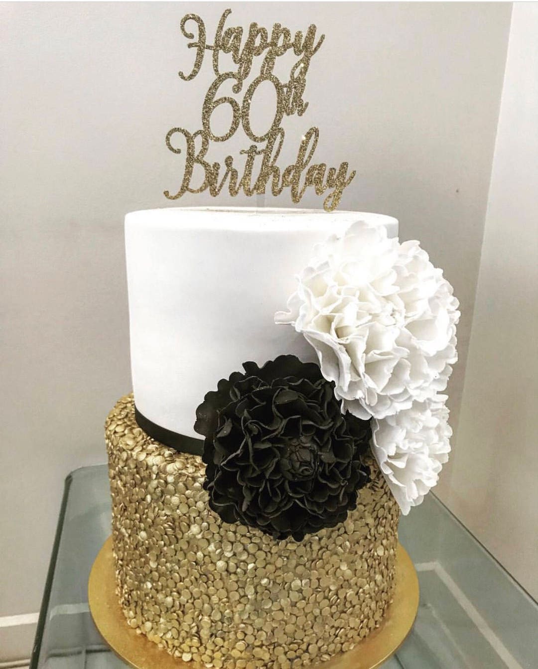 Happy Cakes エシャルプ シロ CakeSupplyShop Item#053GRCT 53rd Birthday / Anniversary