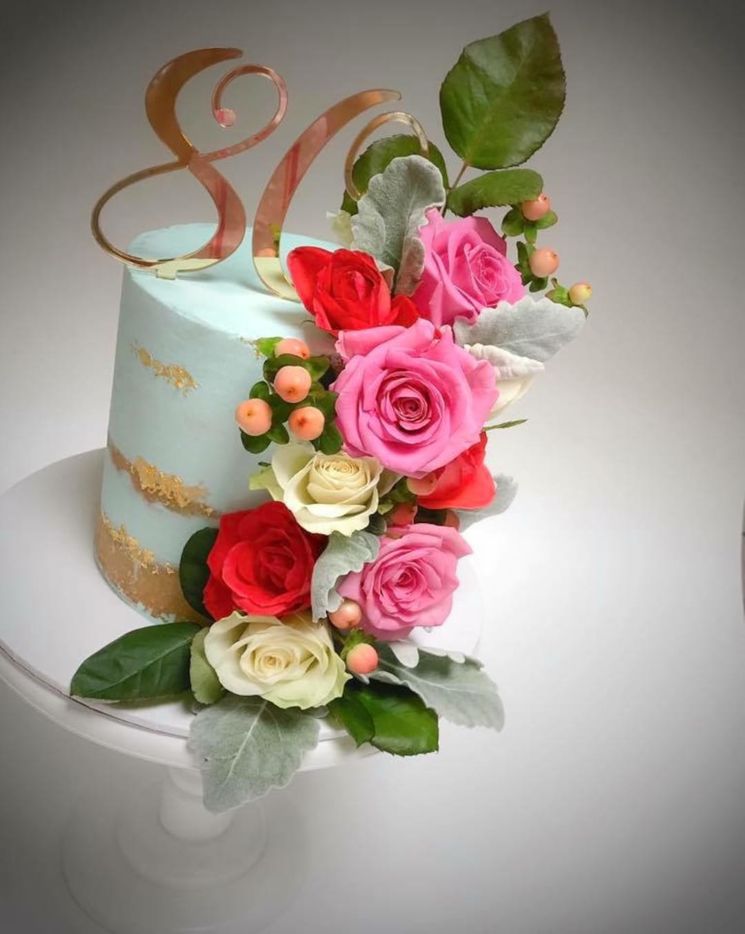 80th Birthday Cake Topper - Etsy