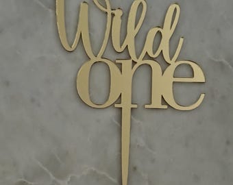 Wild One Cake topper 1st birthday cake decoration