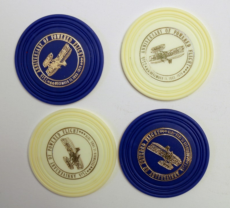 Flight Collectible 75th Anniversary of Powered Flight in original box 1978 Coasters Airline Collectible Plane collectible
