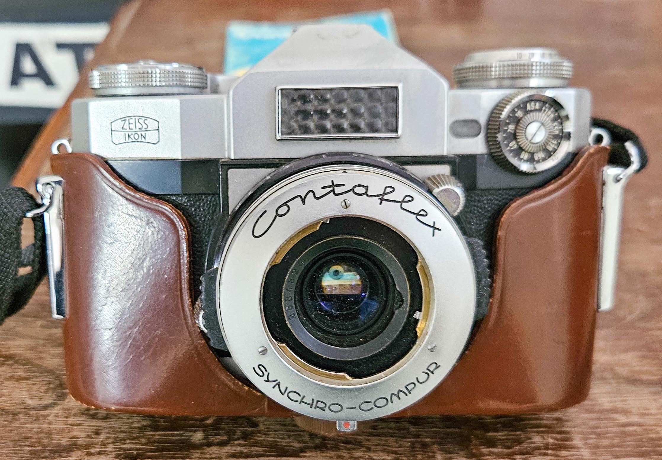美品☆CONTAFLEX1型ZEISSIKON Tessar1:2.8 50mm Contaflex Zeiss Ikon