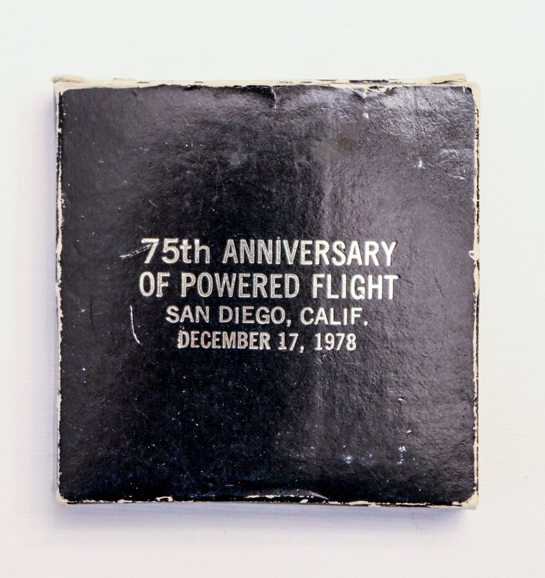Flight Collectible 75th Anniversary of Powered Flight in original box 1978 Coasters Airline Collectible Plane collectible