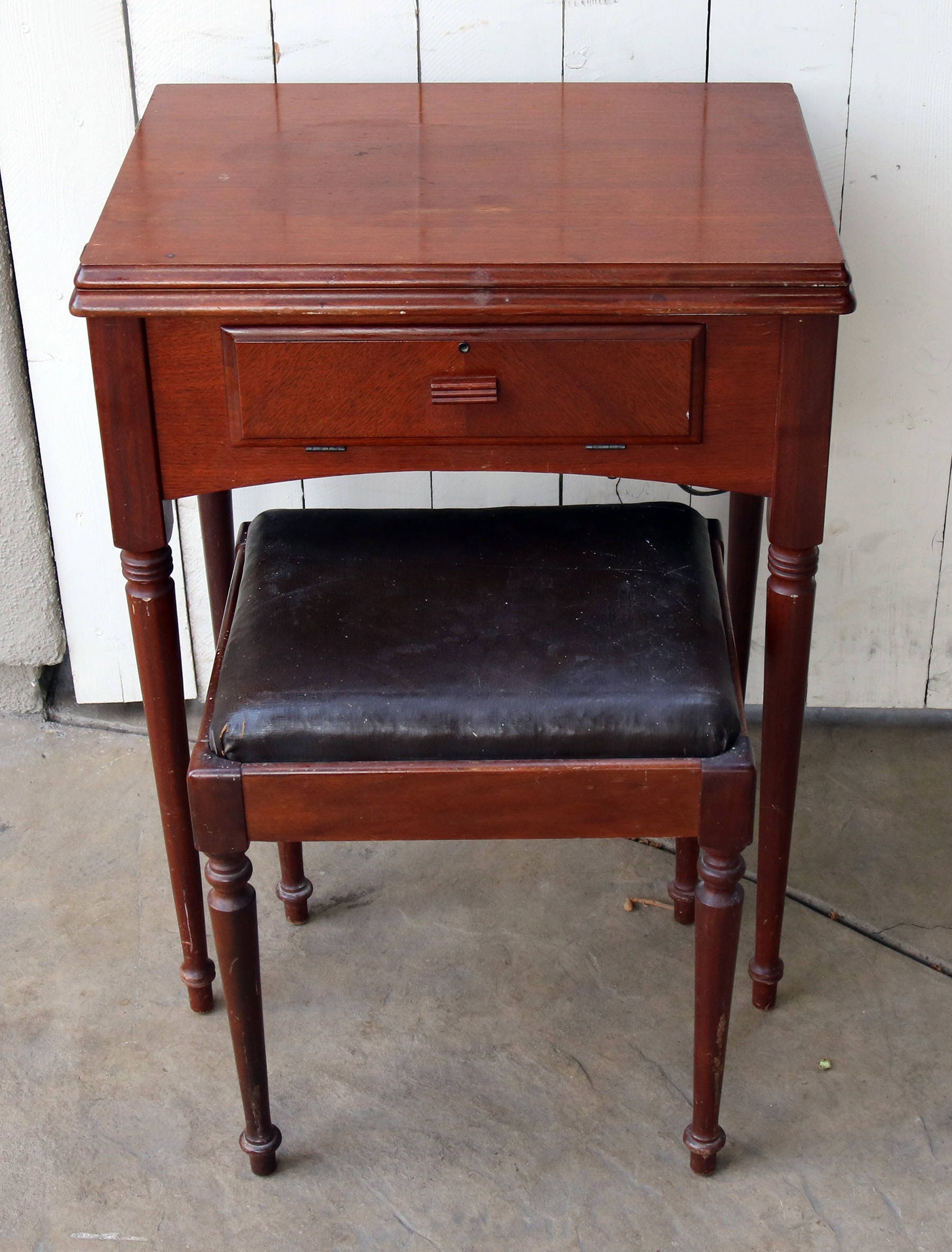 1941 Singer Sewing Machine Model 6616 with and bench Etsy