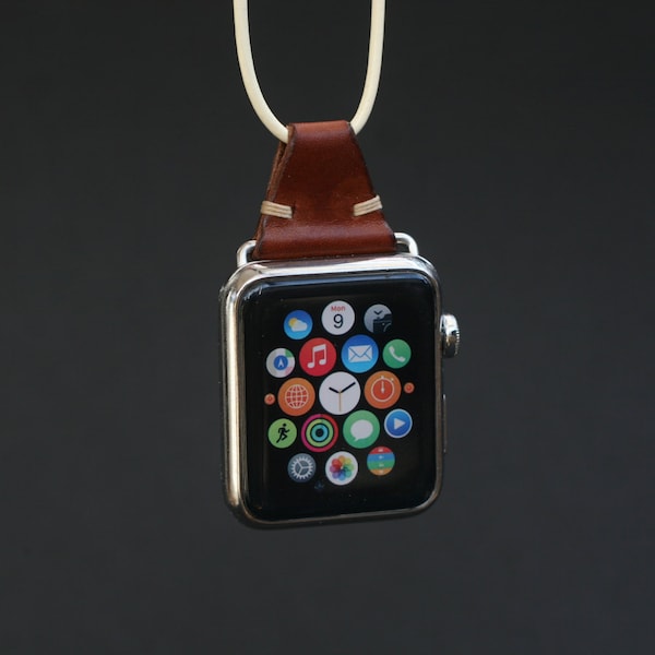 Apple Watch Leather Necklace