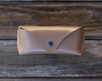 Brillenetui aus Leder für Ray Ban Wayfarer, Aviator usw.