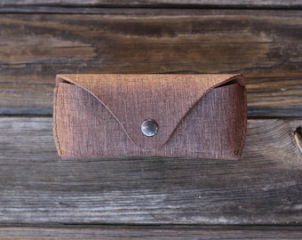 Brillenetui aus Leder für Ray Ban Wayfarer, Aviator usw.