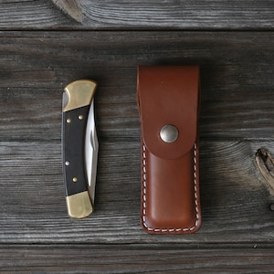 Guaina in pelle Buck 110 - solo guaina