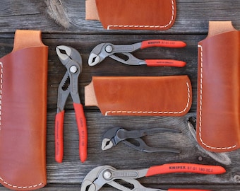 KNIPEX XS, Cobra 125, Cobra 150 Mini Pliers Leather Sheath - sheath only