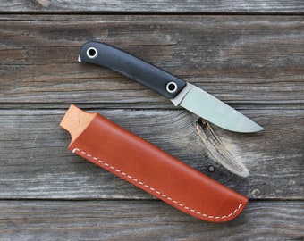 MANLY Patriot Leather Sheath - sheath only